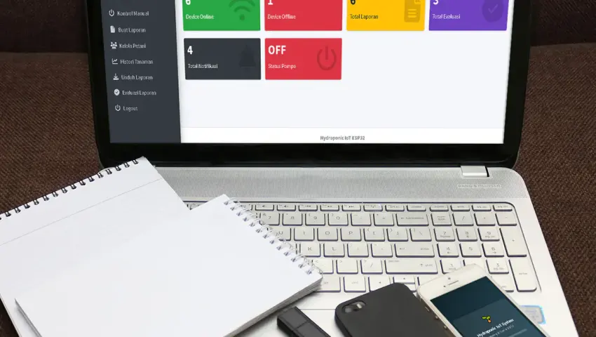 IoT Hydroponic Monitoring & Control System