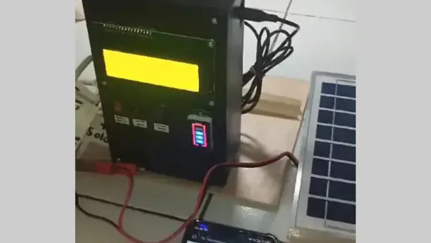 IoT Solar Street Lighting System